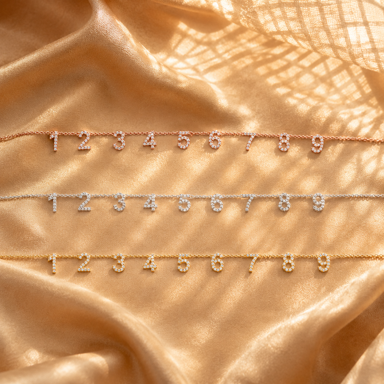 Chain colours and number charms